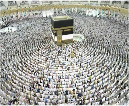  Muslims , hajj pilgrimage